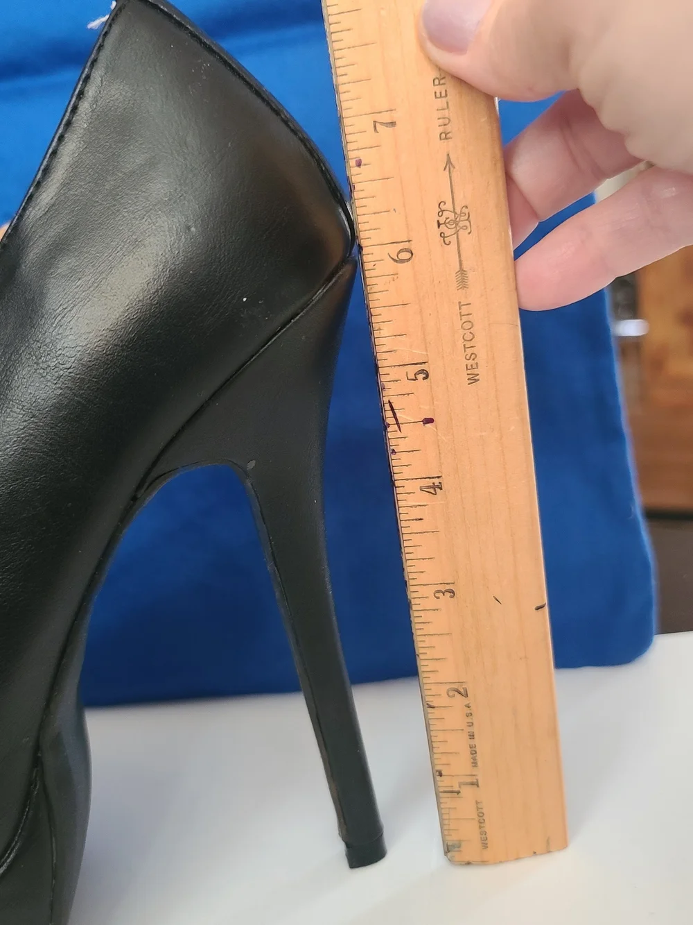 Charlotte Russe Black Strappy Bow Platform Stiletto Heels